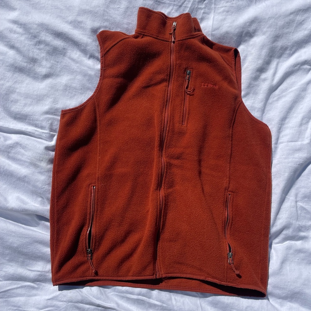 LL Bean Fleece Vest
